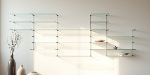 Racks em acrílico: destaque para o design e para os objetos expostos