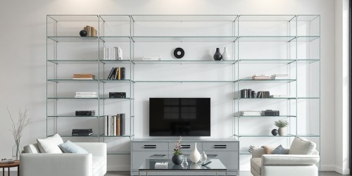 Racks em acrílico sob medida: personalização para projetos exclusivos