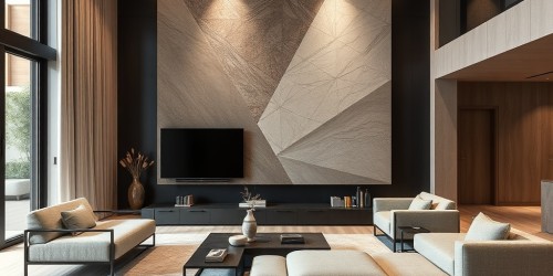 Revestimentos de paredes e painéis decorativos com Corian