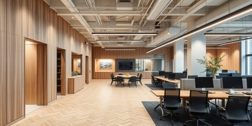 Soluções criativas para integrar armários planejados em ambientes corporativos