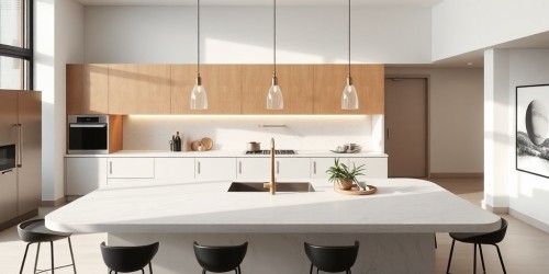 Tendências 2026: o uso do Corian em interiores minimalistas