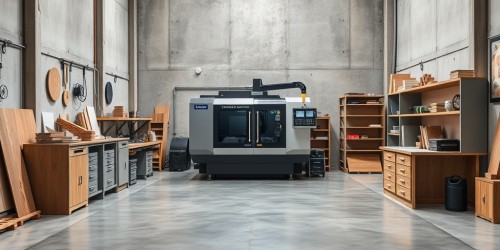 Usinagem 3D em madeira para design de interiores e arquitetura