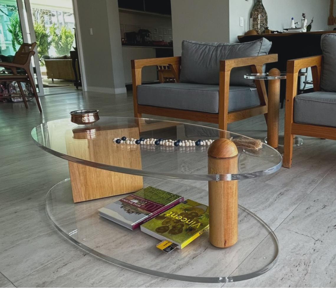Mesa S-Board – Linha Cristal Wood